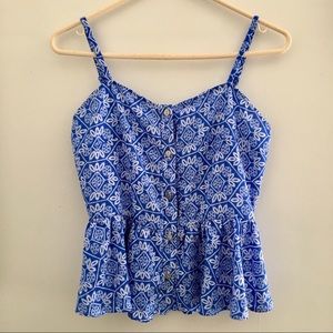 B Jewel | Peplum Top